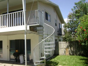 Custom spiral staircase